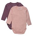 Minymo Justaucorps m/l - 2 Pack - Misty Rose