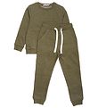 Minymo Sweat Set - Dark Olive