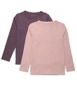 Minymo Blouse - 2 Pack - Misty Rose