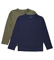 Minymo Blouse - 2 Pack - Dark Olive