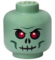 LEGO® Storage Opbergbox - Groot - Hoofd - 27 cm - Skelet