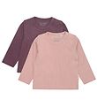 Minymo Blouse - 2-pack - Misty Rose