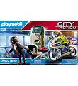 Playmobil City Action - Polismotorcykel: Jakten p Penger