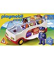 Playmobil 1.2.3 - Buss - 6773 - 9 Delar