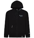 Champion Fashion Hoodie - Black w. Logo