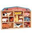 Tender Leaf Wooden Toy - 13 Farm Animals Of Wood