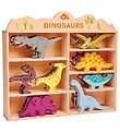 Tender Leaf Wooden Toy - 8 Dinosaurs