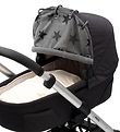 Dooky Pram Sun Shade - Universal - UV50+ - Grey Stars