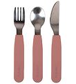 Filibabba Silicone Cutlery - Rose