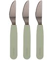 Filibabba Silicone Knives 3-Pack - Green