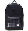 Herschel Rucksack - Heritage - Black/Graustufen Tagesdecke