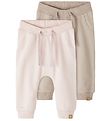 Name It Joggingbroek - Noos - NbnTakki - 2-pack - Rose Smoke