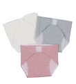 MaMaMeMo Couches pour poupes - 3 Pack - Blanc/Gris/Rose