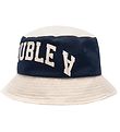 Wood Wood Bucket Hat - Val Arch Bucket Hat - Beige/Navy