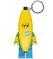LEGO Keychain w. Flashlight - LEGO Banana Guy