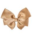 Little Wonders Bow Hair Clip - Mina - 11 cm - Tan Glitter