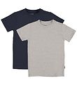 Molo T-Shirt - 2er-Pack - Navy/Grey