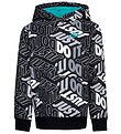 Nike Kapuzenpullover - Schwarz m. Print