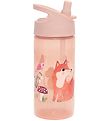 Petit Monkey Water Bottle - Woodland - 380 mL - Pink