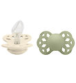 BIBS Infinity Pacifiers - 2-Pack - Size 2 - Anatomical - Ivory/S