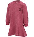 Hummel Kjóll - hmlSally - Earth Red M. Gull glimmer
