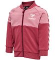 Hummel Cardigan - hmlOlek - Earth Red/Bleikt