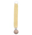 Smallstuff Pacifier Clip - Fishbone - Yellow