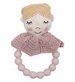 Smallstuff Rattle Teether - Doll - Powder