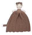 Smallstuff Comfort Blanket - 35x35 cm - Doll - Brown Sugar