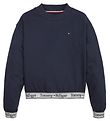 Tommy Hilfiger Sweatshirt - Tommy Band Cink - Desert Moln