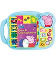 Vtech 사운드 북 - 덴마크어 - Peppa Pig 학습 및 발견 책