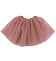 Asi Doll Clothes - 43-46 cm - Tulle Skirt - Dark Rose Duck Gold