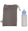 Asi Aukahlutir fyrir dúkku - Peli M. Geymslupoki - Warm Grey