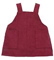 Asi Vtements de Poupe - 43-46 cm - Robe  bretelles - Burgundy