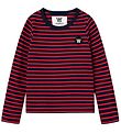Wood Wood Blouse - Kim - Navy/Red Stripes