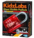 4M Vorhängeschloss - KidzLabs - Großes unsichtbares Vorhängeschl