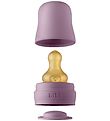 BIBS Flasknapp Set - 6 Delar - Naturgummi - Mauve