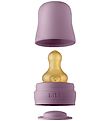 Bibs Bottle teat Set - 6 Parts - Natural Rubber - Mauve