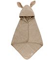 BIBS Hooded Towel - 68x66 cm - Kangaroo - Vanilla