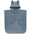 BIBS Handklæða ponsjó - 60x55 cm - kengúra - Petrol