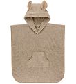 BIBS Handdoek Poncho - 60x55 cm - Kangoeroe - Vanilla