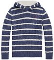 Polo Ralph Lauren Hoodie - Knitted - SBTS II - Blue/White Stripe