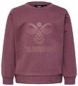 Hummel Sweatshirt - hmlFastwo Limoen Sweatshirt - Tulpenhout