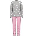 Name It Pyjama Set - Noos - NkfNightset - Grey Melange