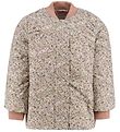 Wheat Puffer Jacket - Lola - Summer Flowers