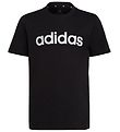 adidas Performance T-shirt - U LIN Tee - Black/White