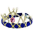 Den Goda Fen Maskeradklder - Tiara m. Manchester - Bl