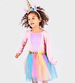 Den Goda Fen Costume - Unicorn Dress w. Headband - Pink