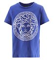 Versace T-Shirt - Bleu/Blanc Imprim