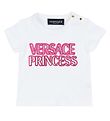 Versace T-paita - Valkoinen/Vaaleanpunainen